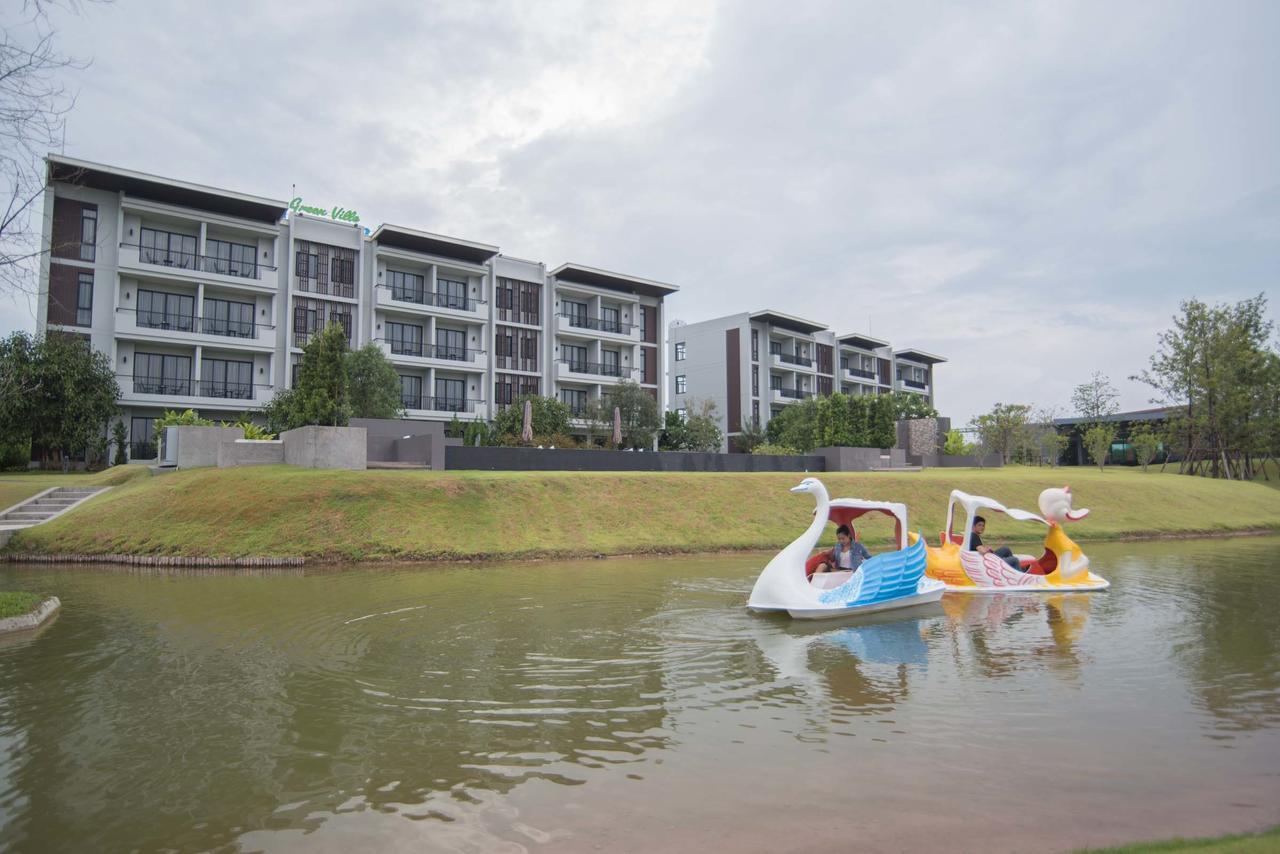 Green Ville Laguna Hotel Sung Noen Exterior photo