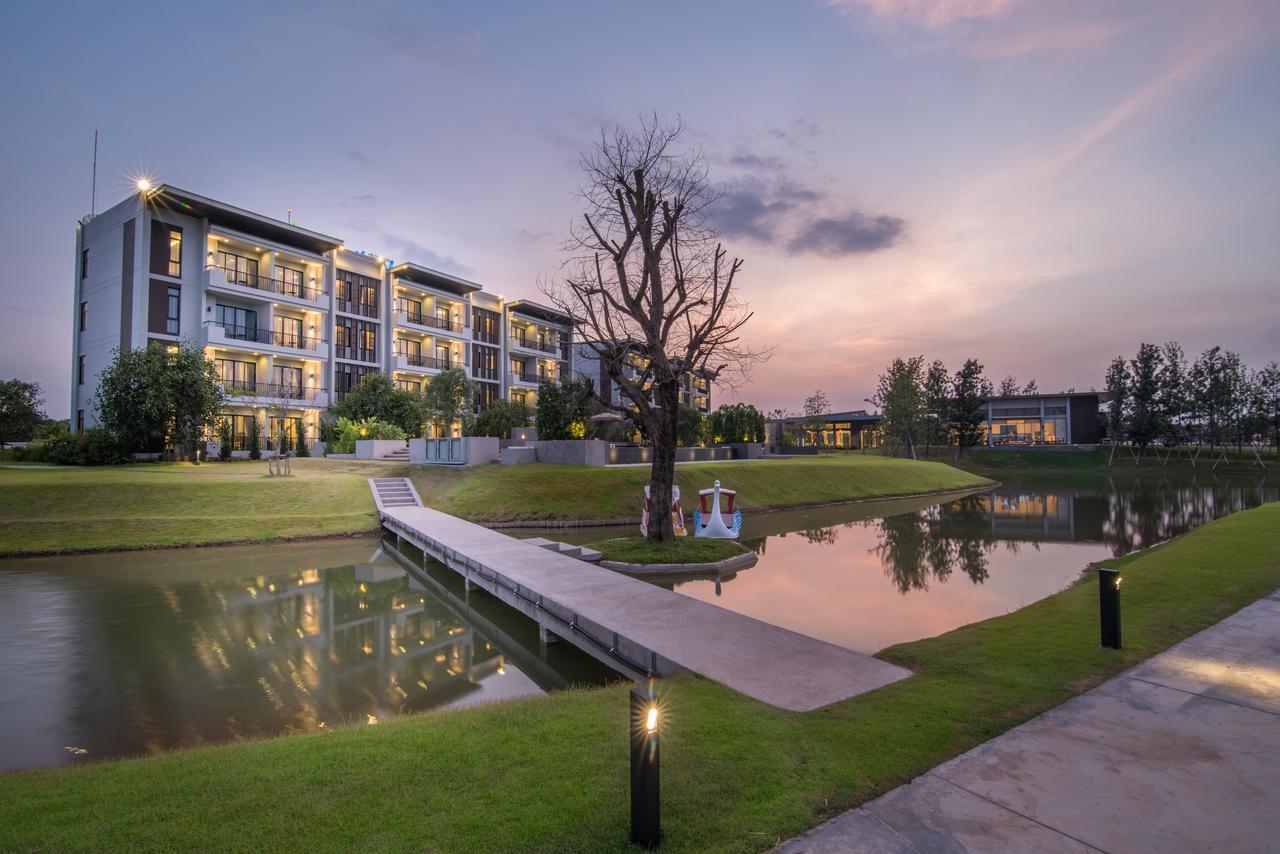 Green Ville Laguna Hotel Sung Noen Exterior photo